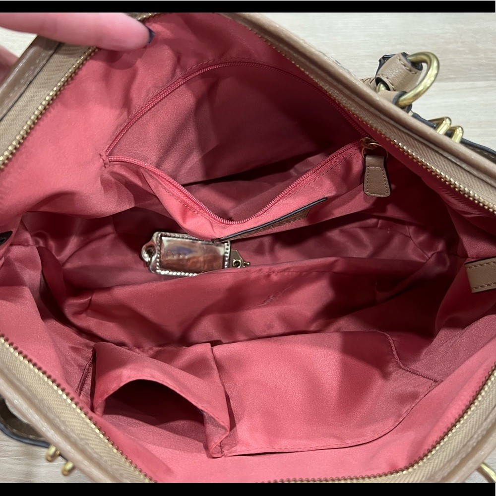 Coach Madison Embossed Python Sophia Bag - image 3